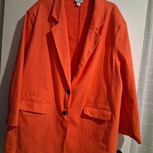 Ava & Viv Bold Orange Jacket